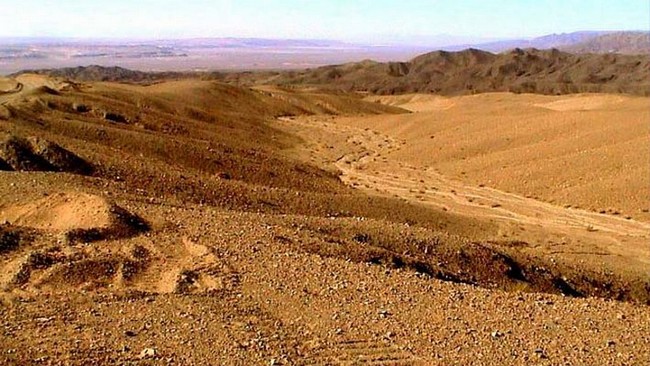 Vielfältige Landschaft in der Atacama-Wüste